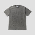 Load image into Gallery viewer, Butter x Daniel Johnston Satan T-Shirt Black Acid Wash
