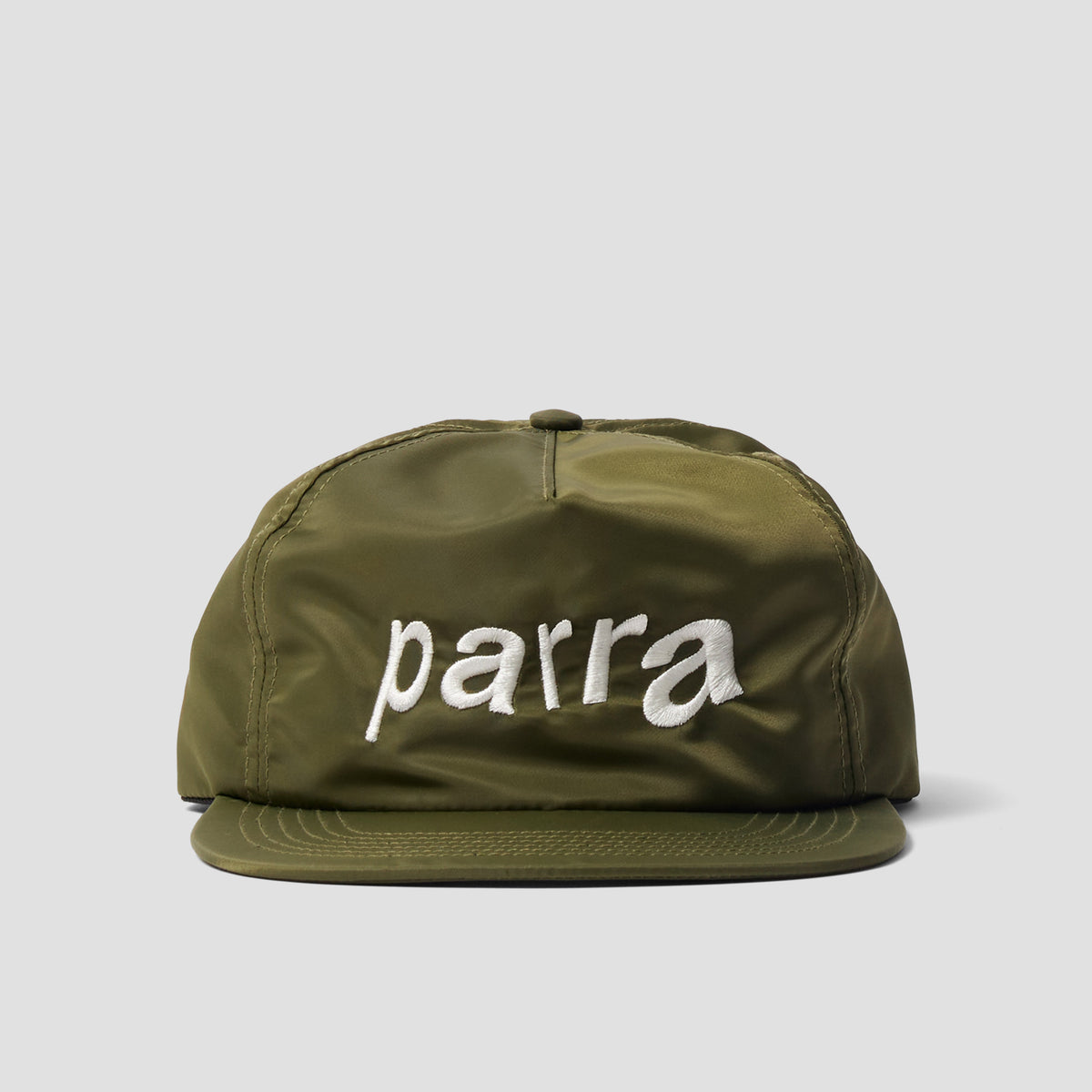 By Parra Distorted 90s Memory 6 Panel Hat Green