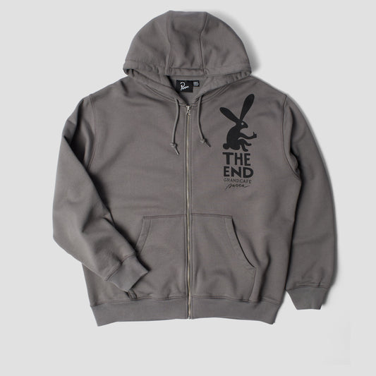 By Parra End The Bunny Zip Hood Grey