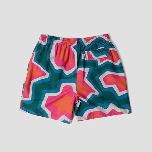 By Parra Gem Stones Swim Shorts Pink