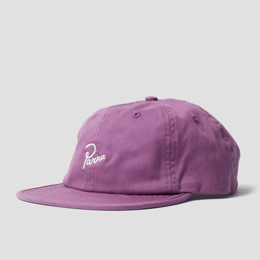 By Parra Signature 6 Panel Cap Purple