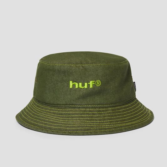 HUF Cassel Bucket Hat Green