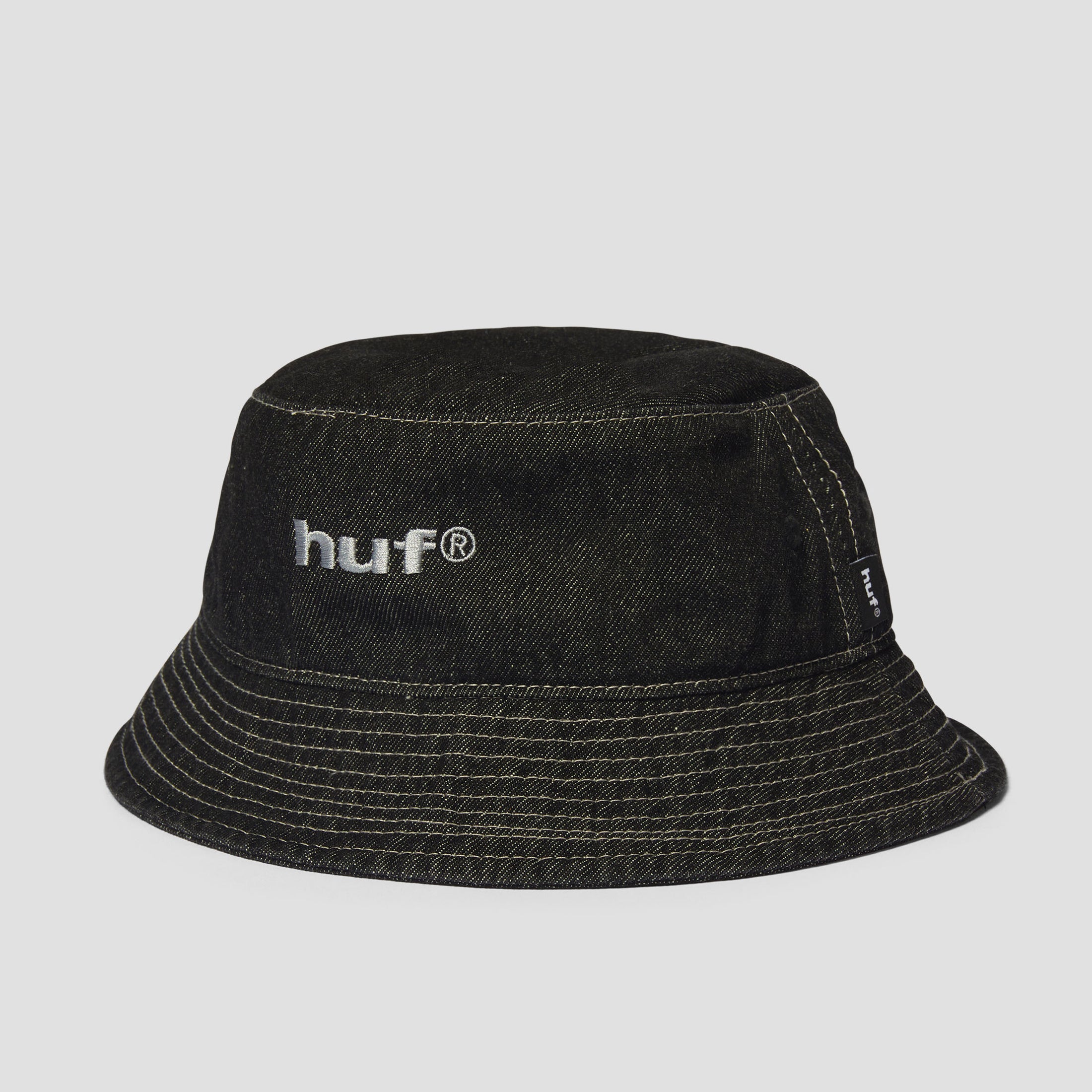 HUF Cassel Bucket Hat Washed Black