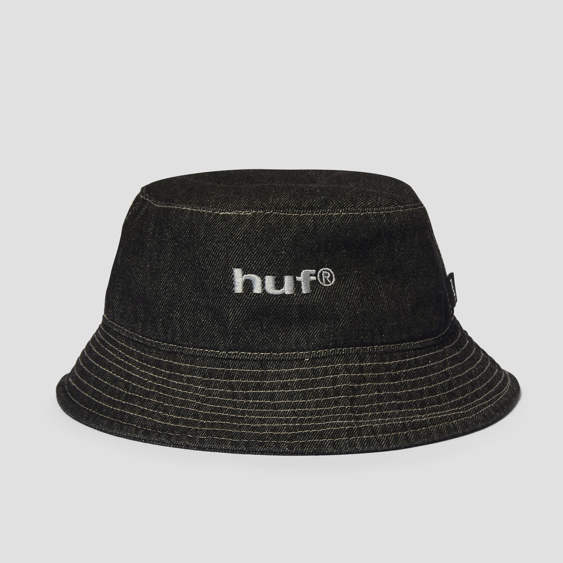 HUF Cassel Bucket Hat Washed Black