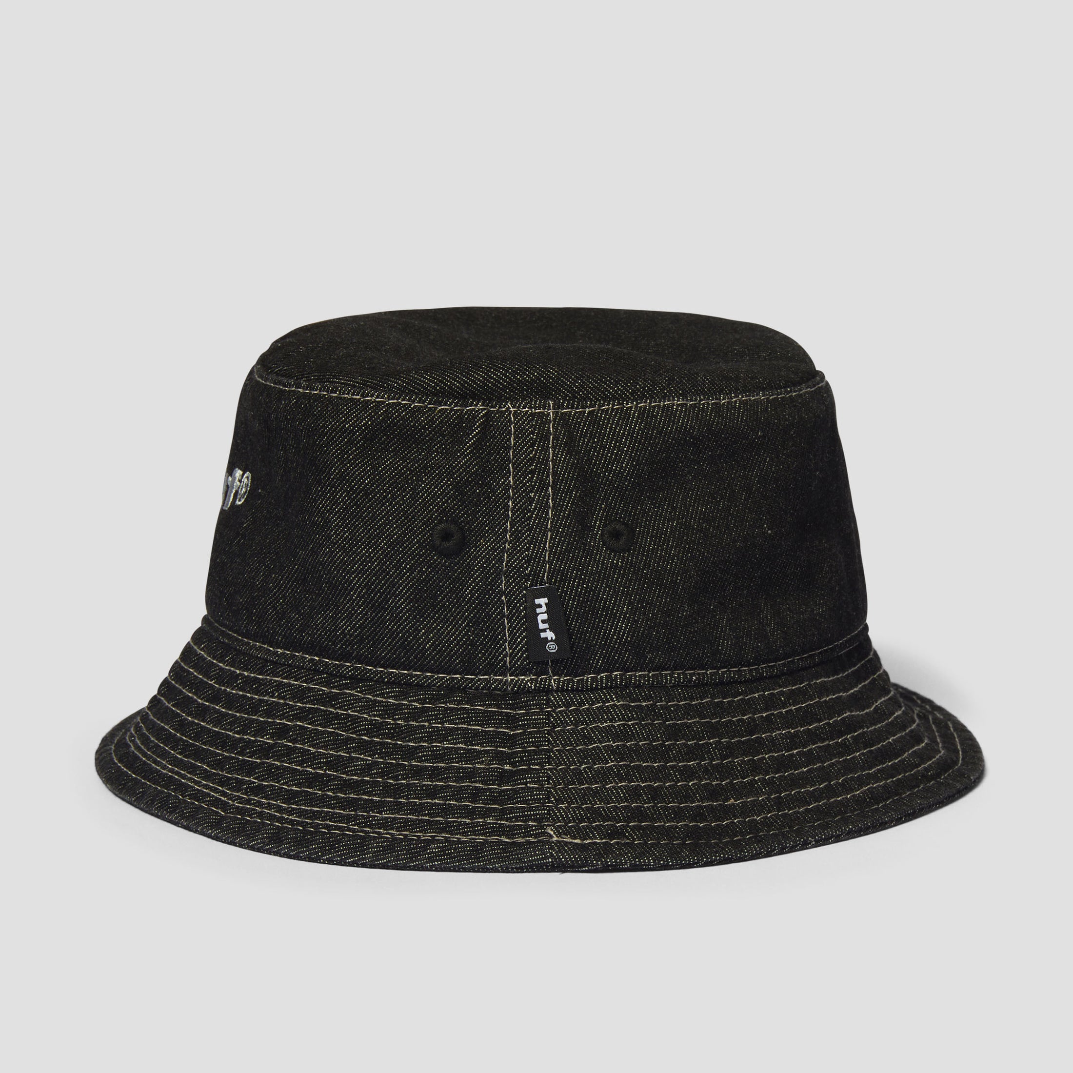 HUF Cassel Bucket Hat Washed Black