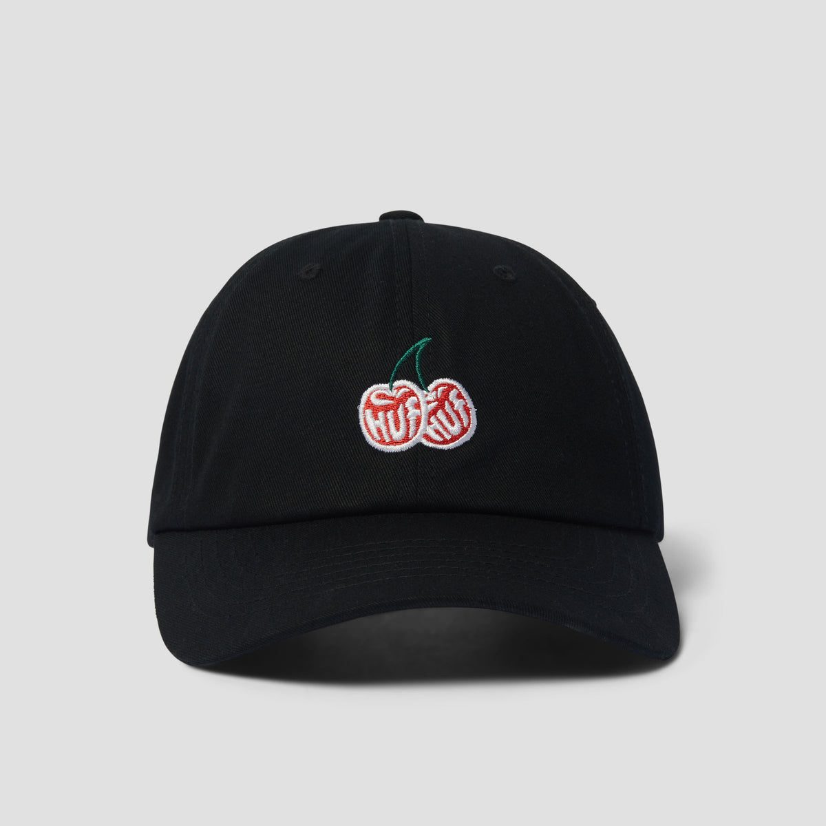 HUF Cherries 6 Panel CV Hat Black