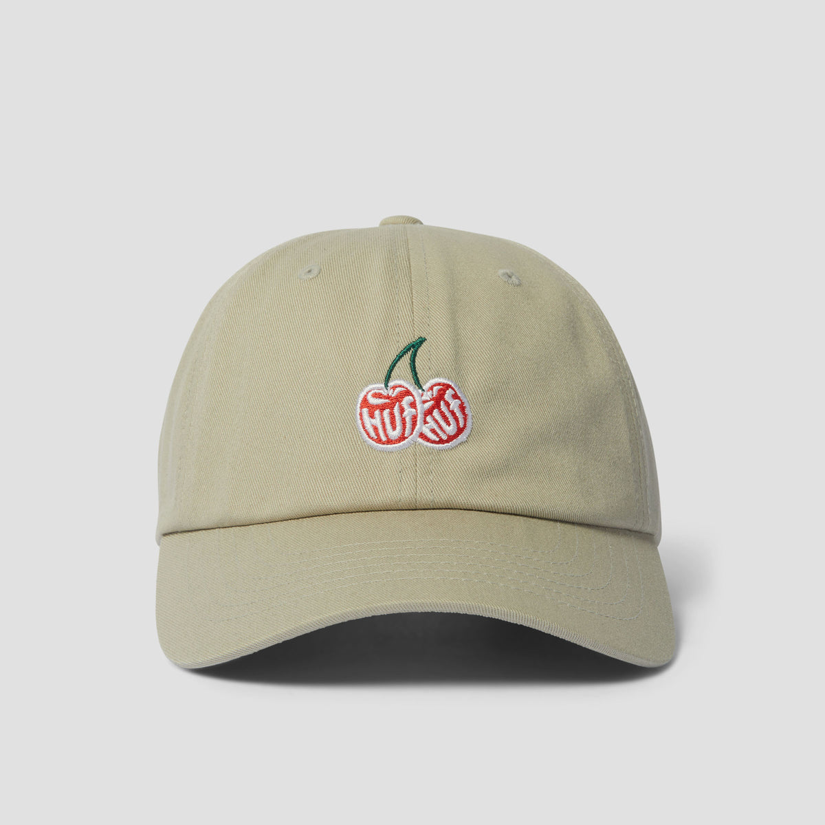 HUF Cherries 6 Panel CV Hat Khaki