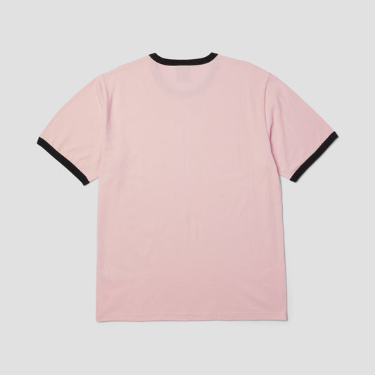 HUF Cherries Ringer T-Shirt Dusty Pink