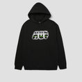 Load image into Gallery viewer, HUF Chrome Grit Hoodie Black
