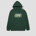 Load image into Gallery viewer, HUF Chrome Grit Hoodie Forest Green

