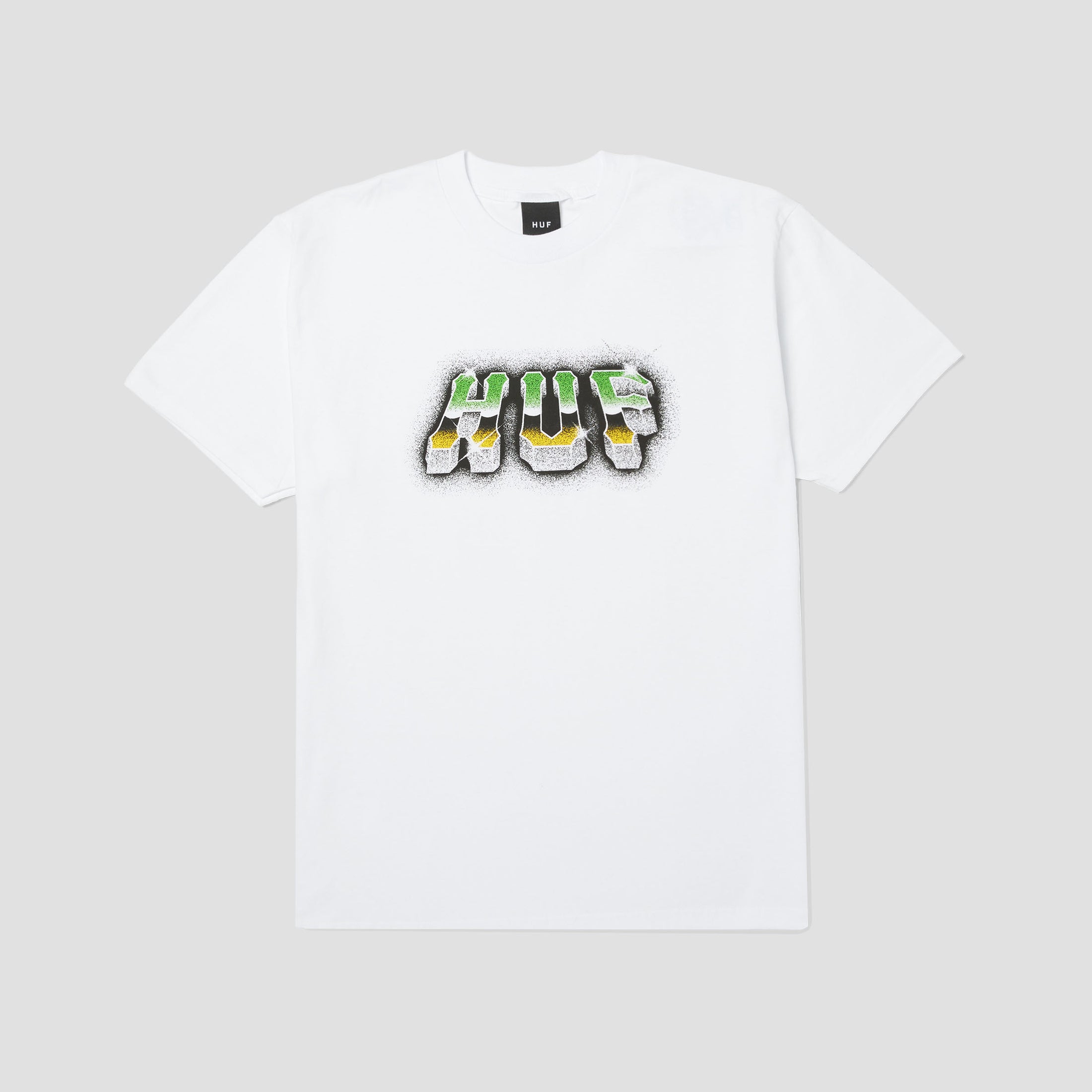 HUF Chrome Grit T-Shirt White