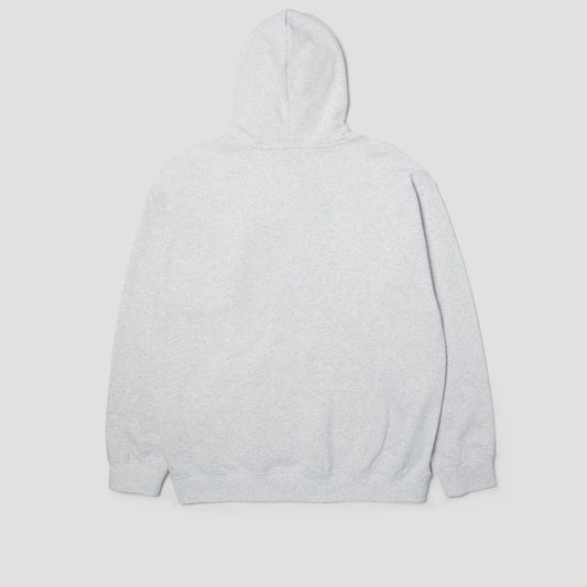 HUF Classic Arch Full Zip Hoodie Heather Grey / Navy