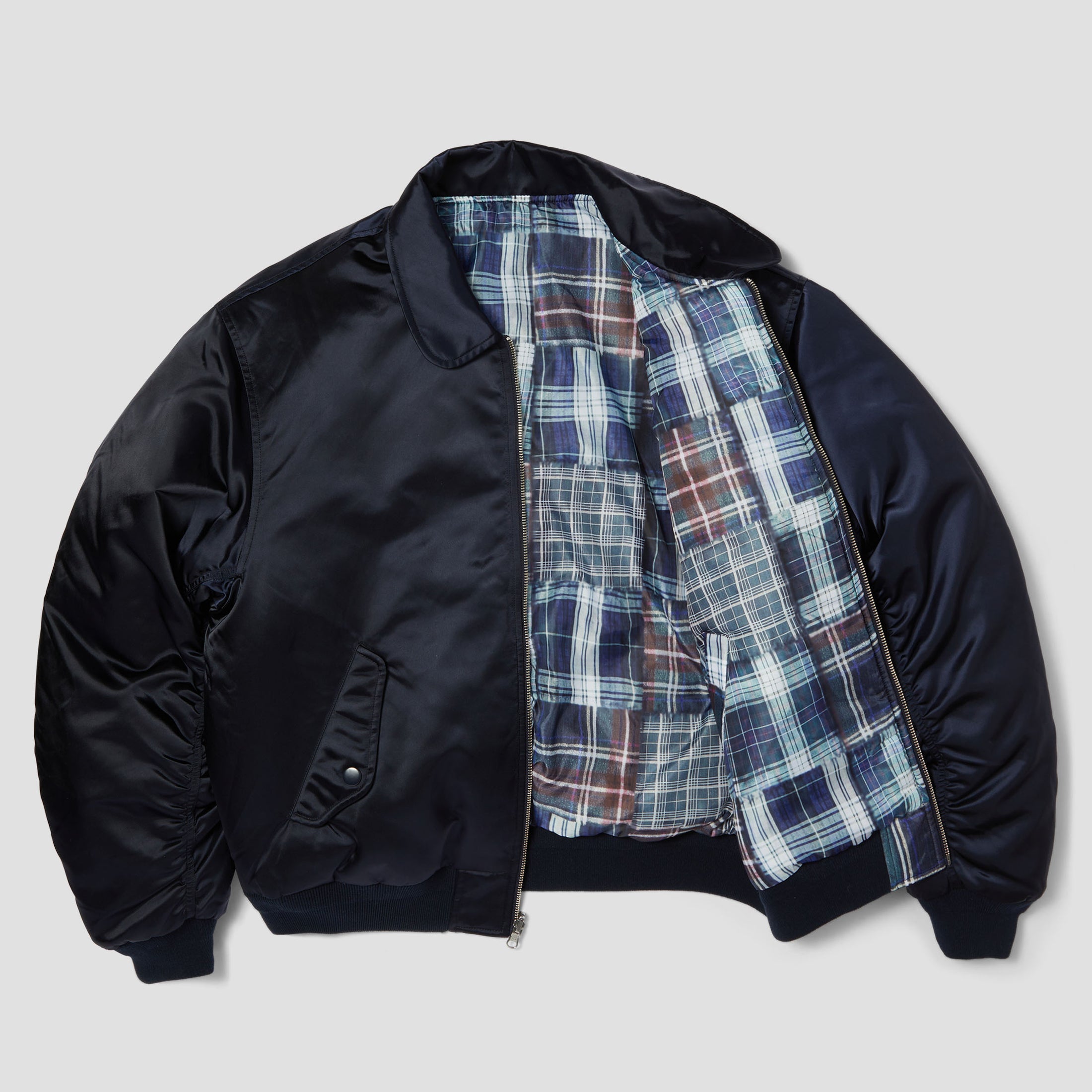 HUF Clothiers Reversible Flight Jacket Navy
