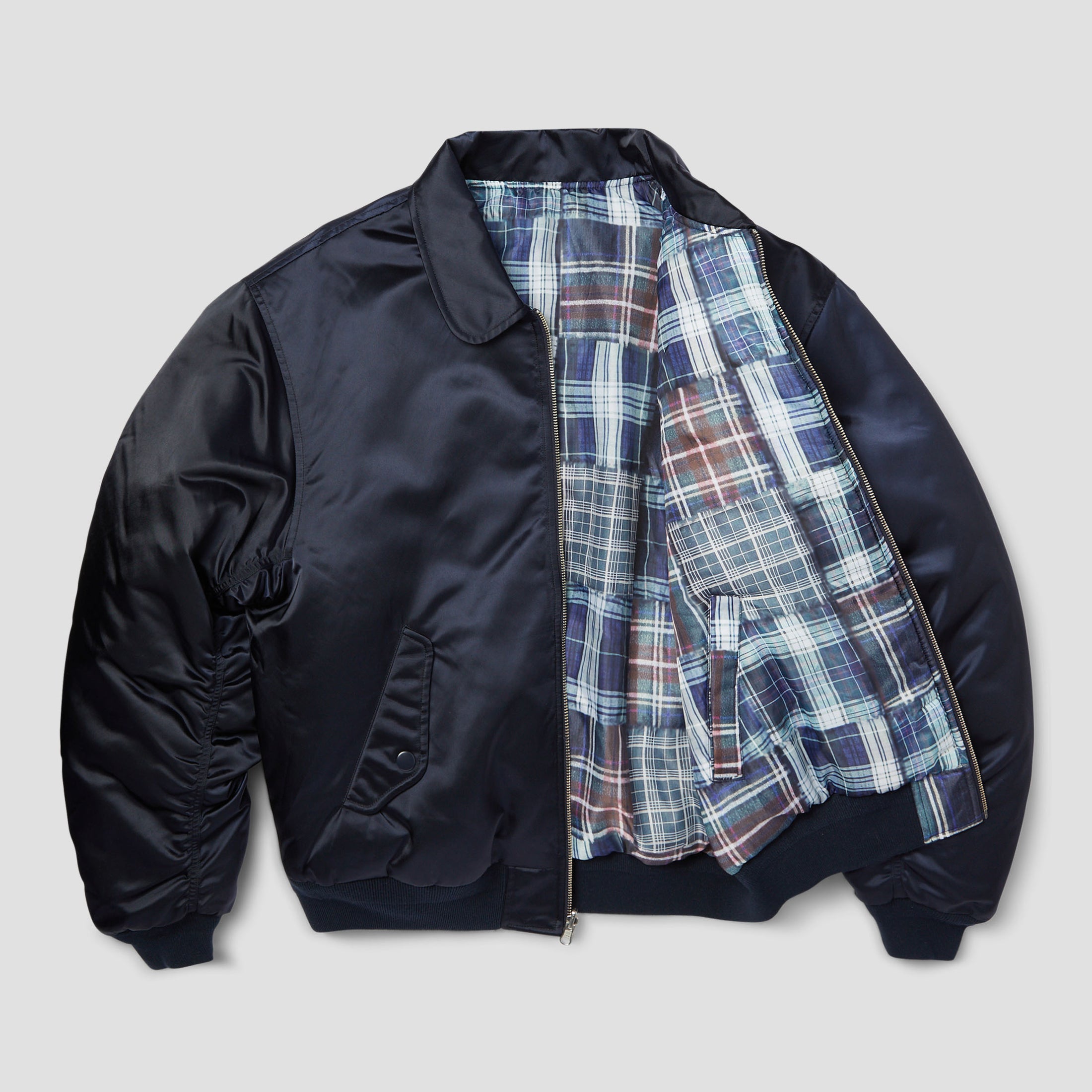HUF Clothiers Reversible Flight Jacket Navy