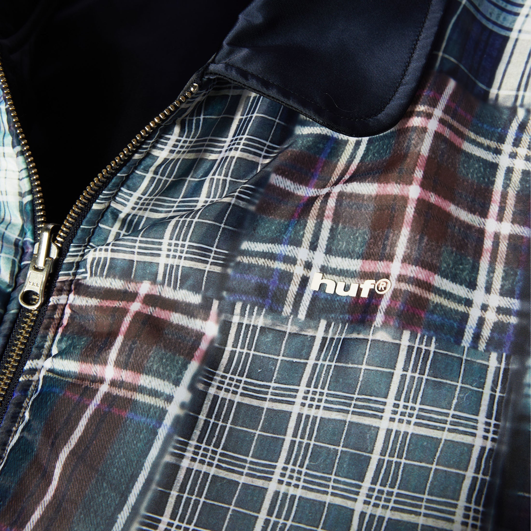 HUF Clothiers Reversible Flight Jacket Navy