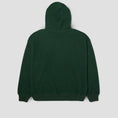 Load image into Gallery viewer, HUF Cracked Arch Reverse Hoodie Forest Green
