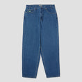 Load image into Gallery viewer, HUF Cromer Pant Stone Wash Indigo
