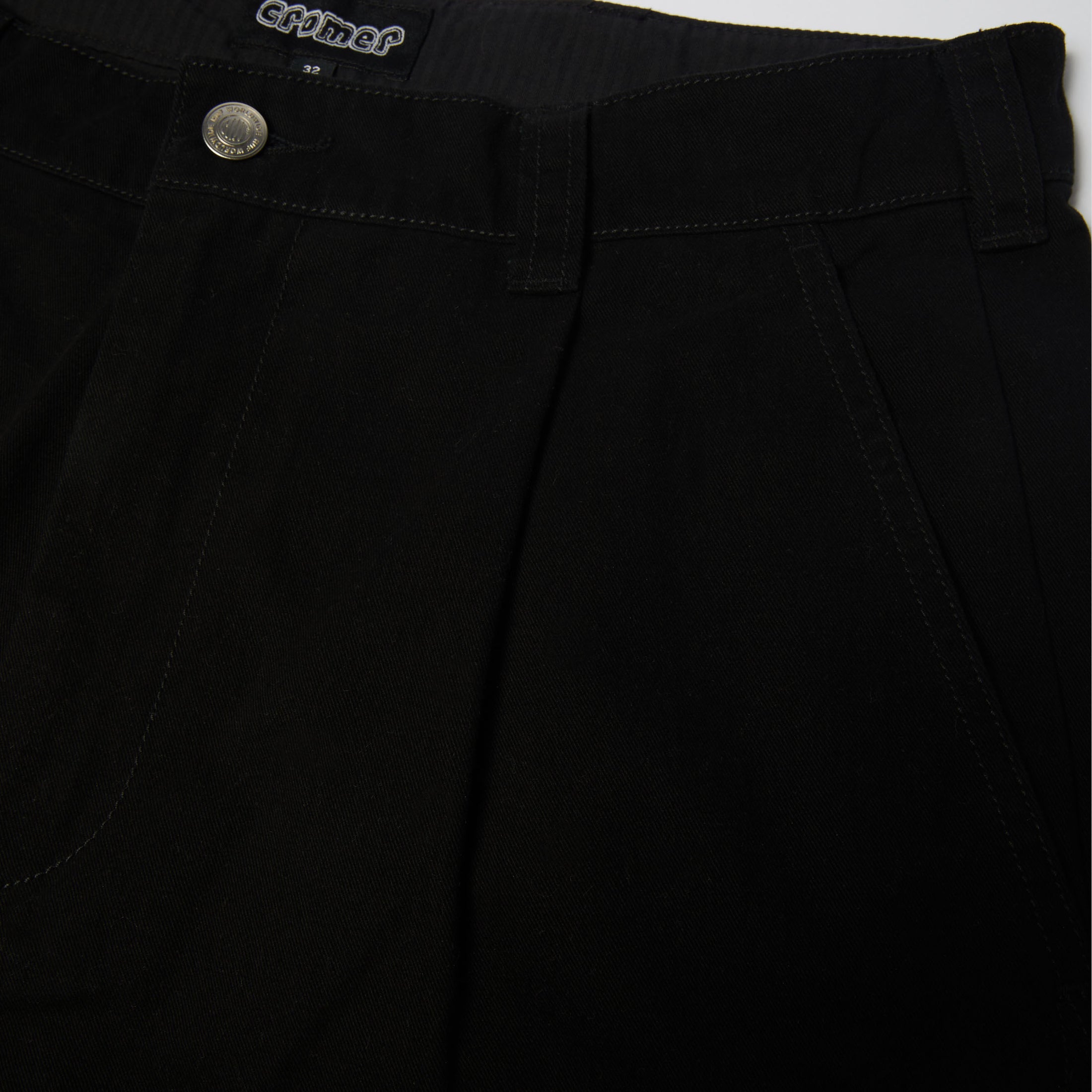 HUF Cromer Trouser Black