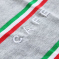 Load image into Gallery viewer, Skateboard Cafe Stripe T-Shirt Grey Green
