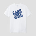 Load image into Gallery viewer, Cash Only Records T-Shirt White
