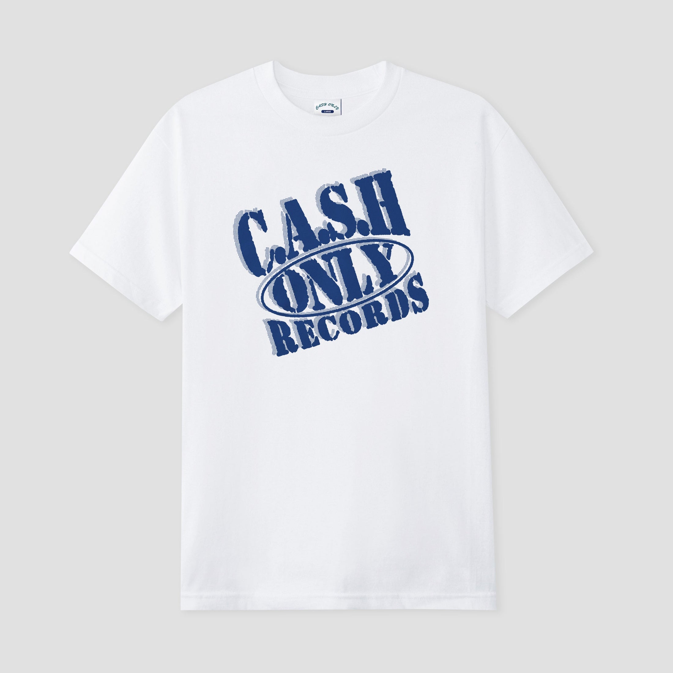 Cash Only Records T-Shirt White