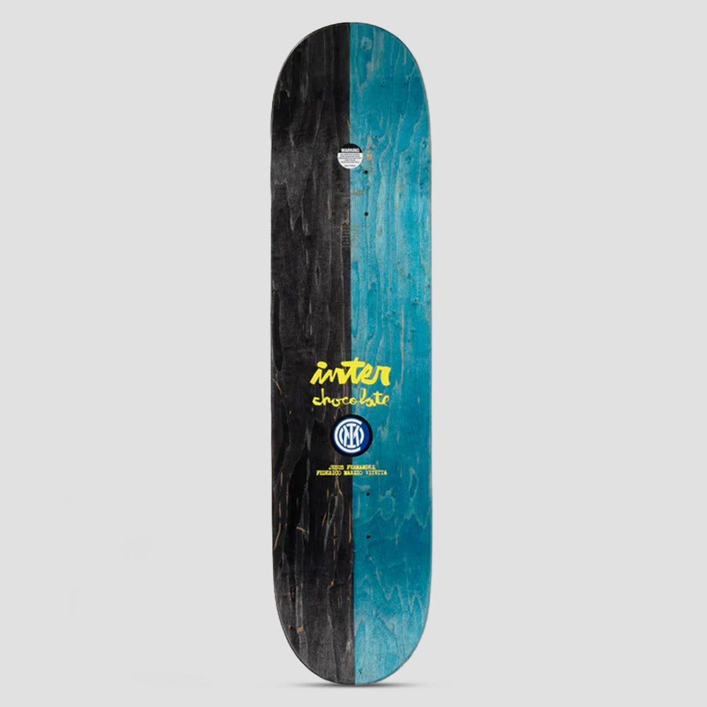 Chocolate 8.25 Inter Milan Jesus Fernandez Skateboard Deck Multi