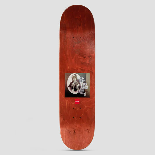 Chocolate 8.5 Dru Sign Carl Aikens Skateboard Deck Multi