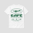 Load image into Gallery viewer, Skateboard Cafe Collective Rhythm T-Shirt White
