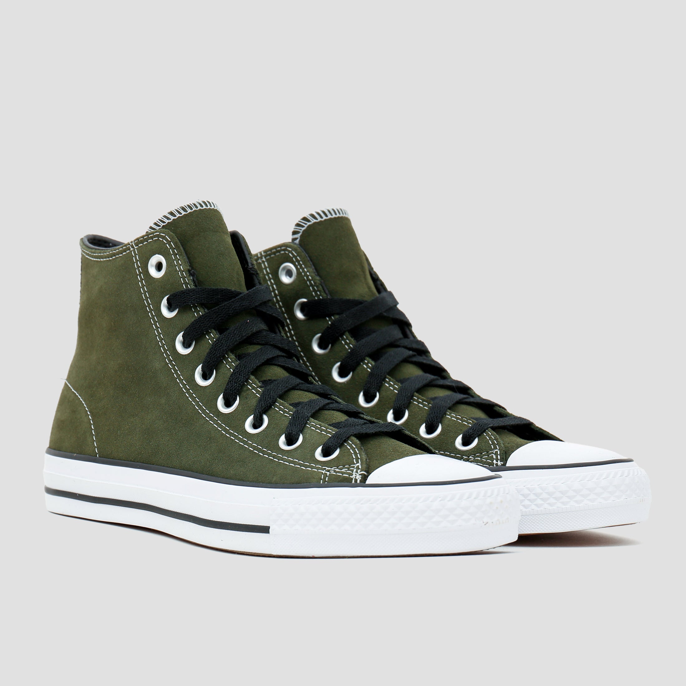 Converse CTAS Pro Hi Skate Shoes Good Natured Green / Black / White