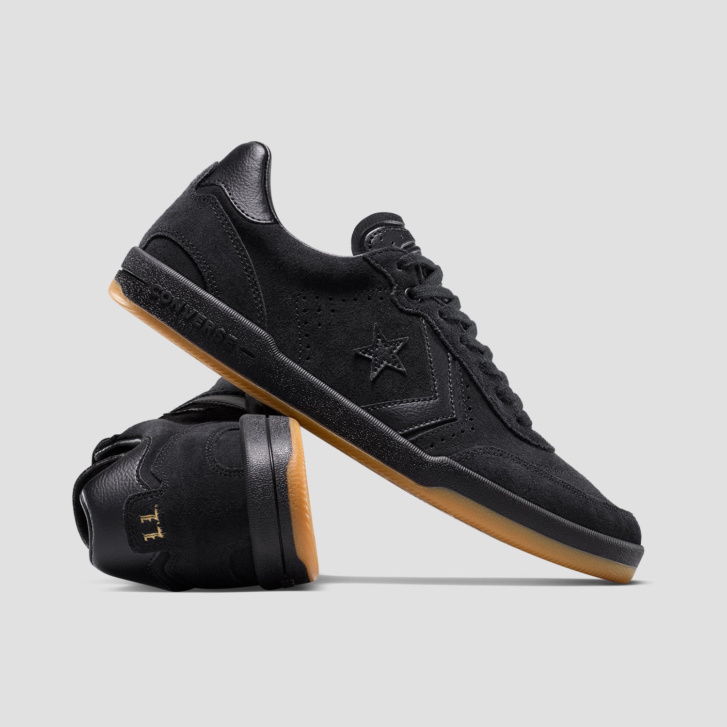 Converse Louie Lopez Pro 2 Skate Shoes Ox Black / Black / Gum