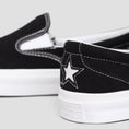 Load image into Gallery viewer, Converse One Star CC Slip Shoes Black / White / White
