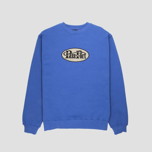 Passport Whip Logo Sweater Royal Blue