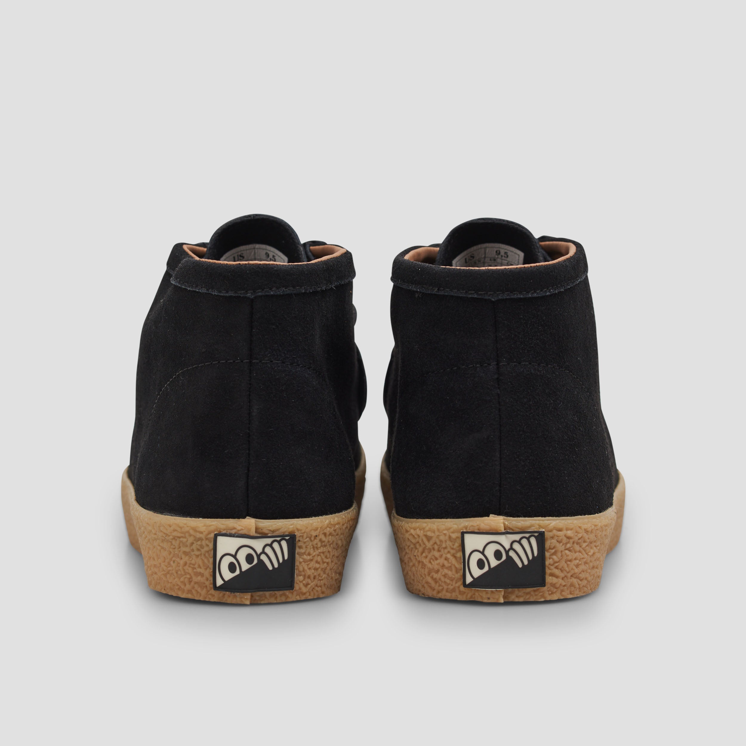 Last Resort AB VM006 Moc Hi Skate Shoes Black / Gum – Slam City Skates