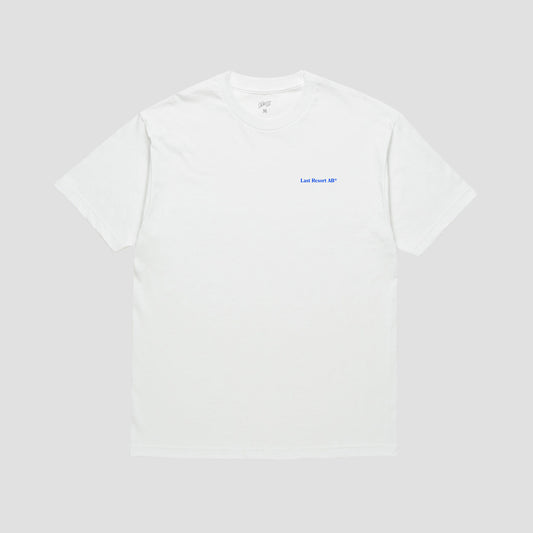 Last Resort AB Atlas Monogram T-Shirt White / Reflex Blue