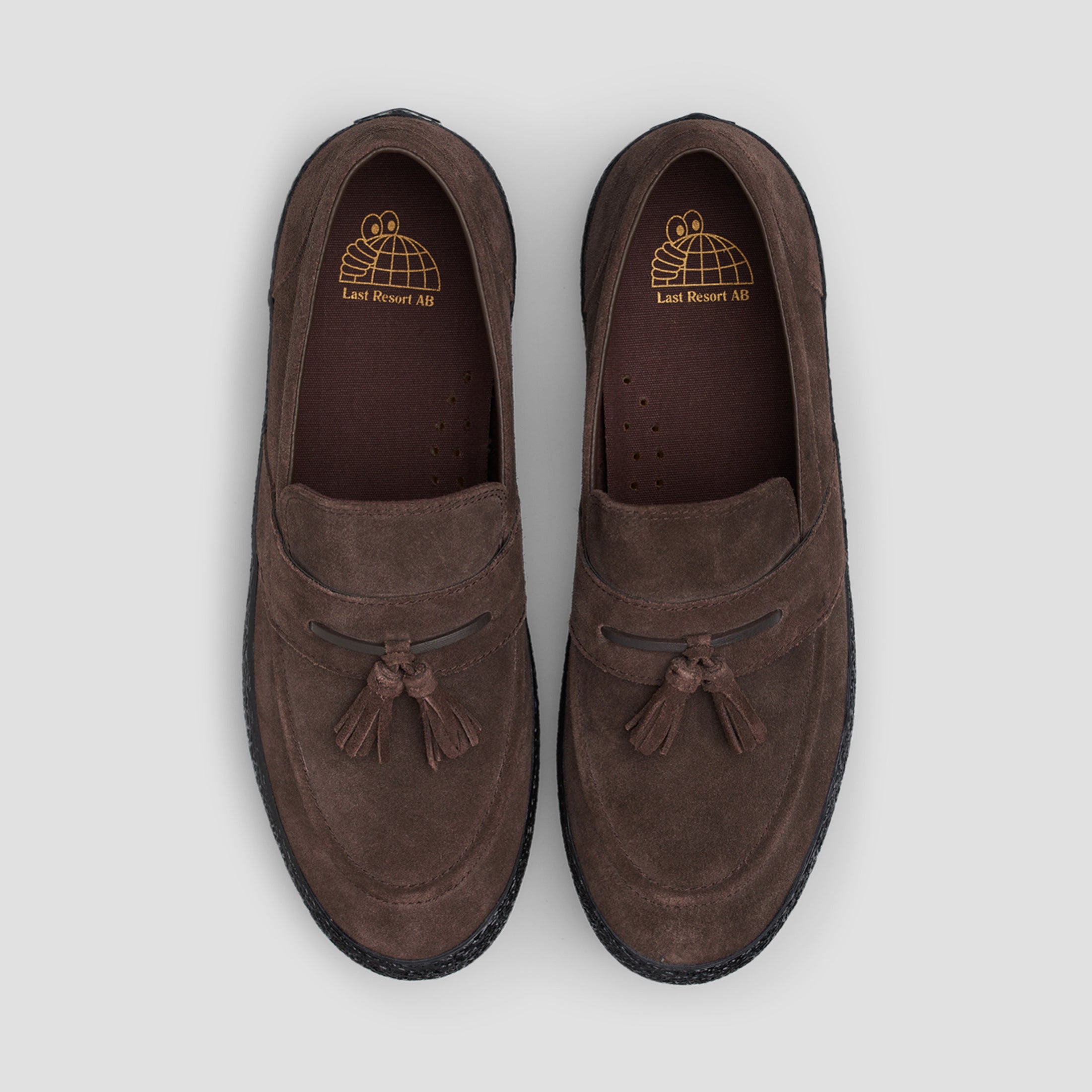 Last Resort AB VM005 Loafer Skate Shoes Chocolate Brown / Black