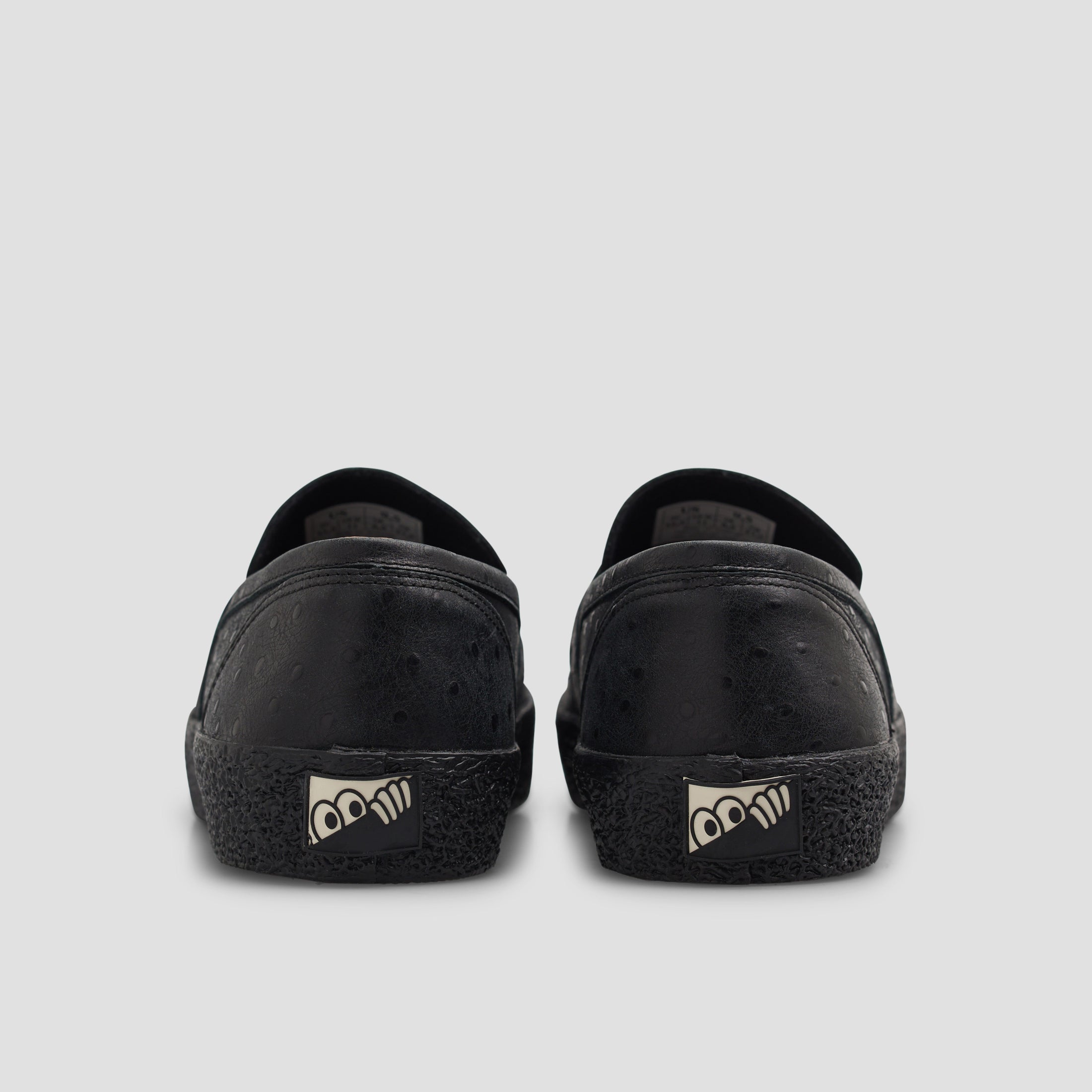 Last Resort AB VM005 Loafer Skate Shoes Ostrich Black / Black