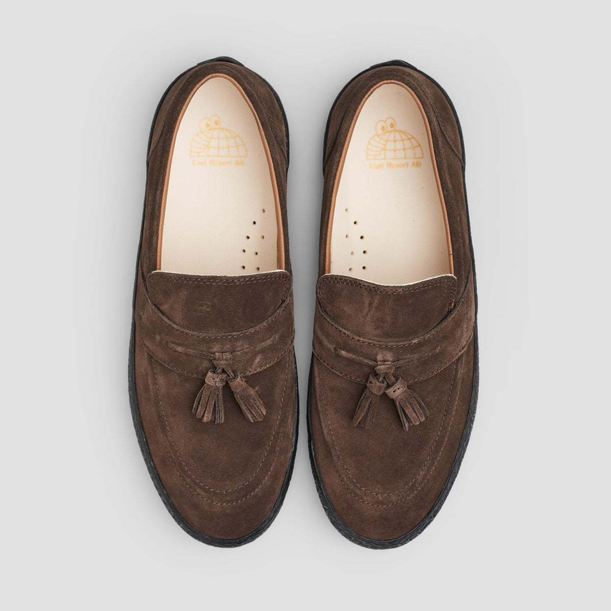 Last Resort AB VM005 Loafer Skate Shoes Deep Brown / Black