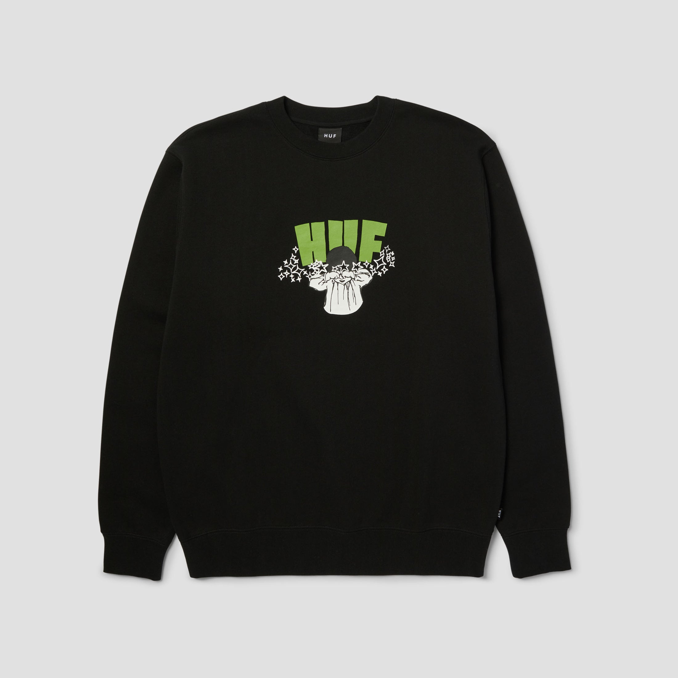 HUF Dazed Crew Black