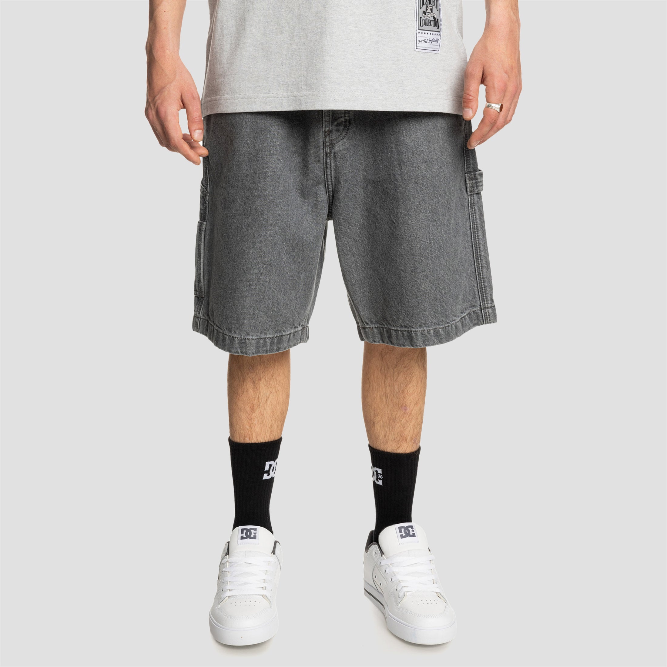 DC Carpenter Baggy Shorts RMG Medium Grey