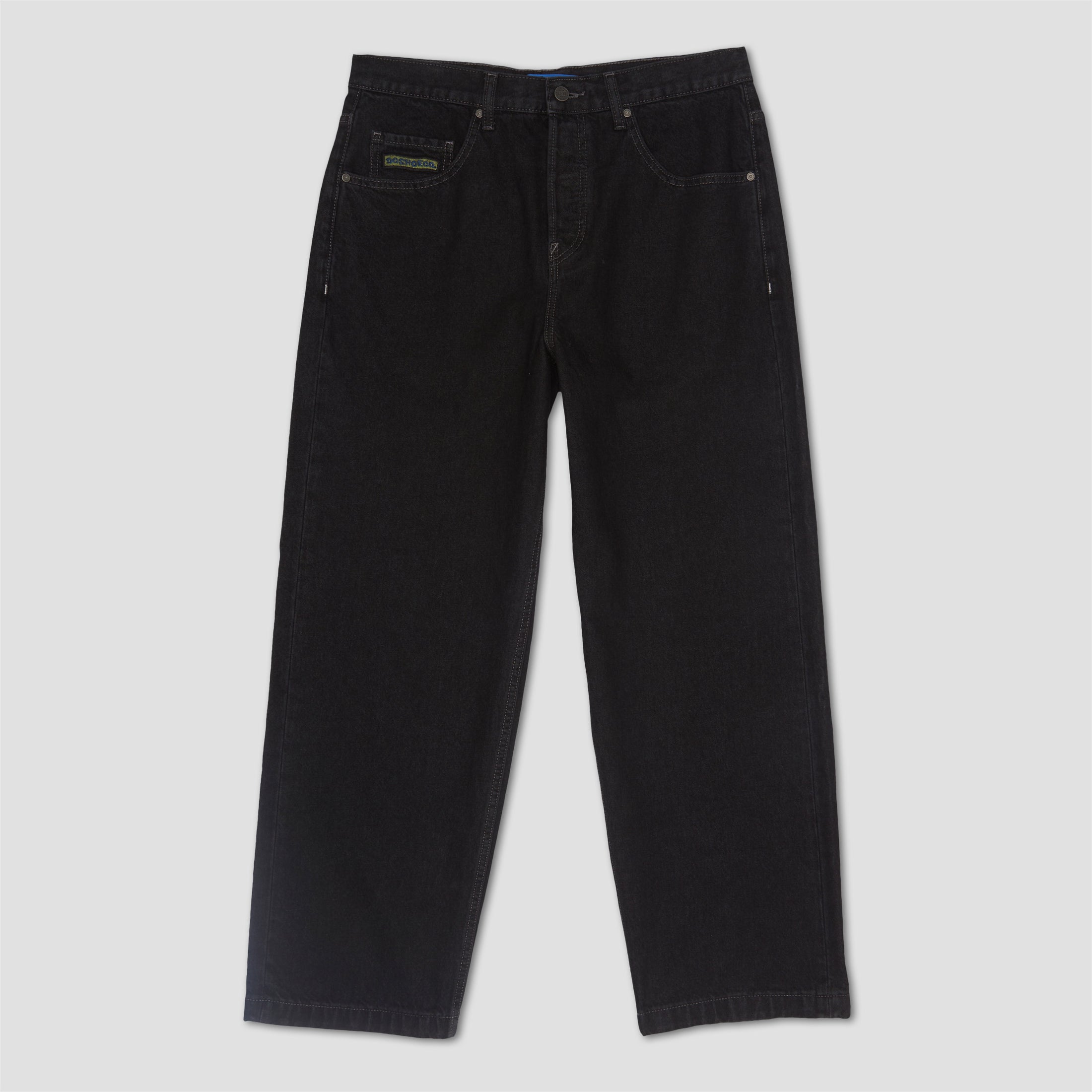 Denim Pants Dc DC Baggy Denim Pants Black (raw Indigo)