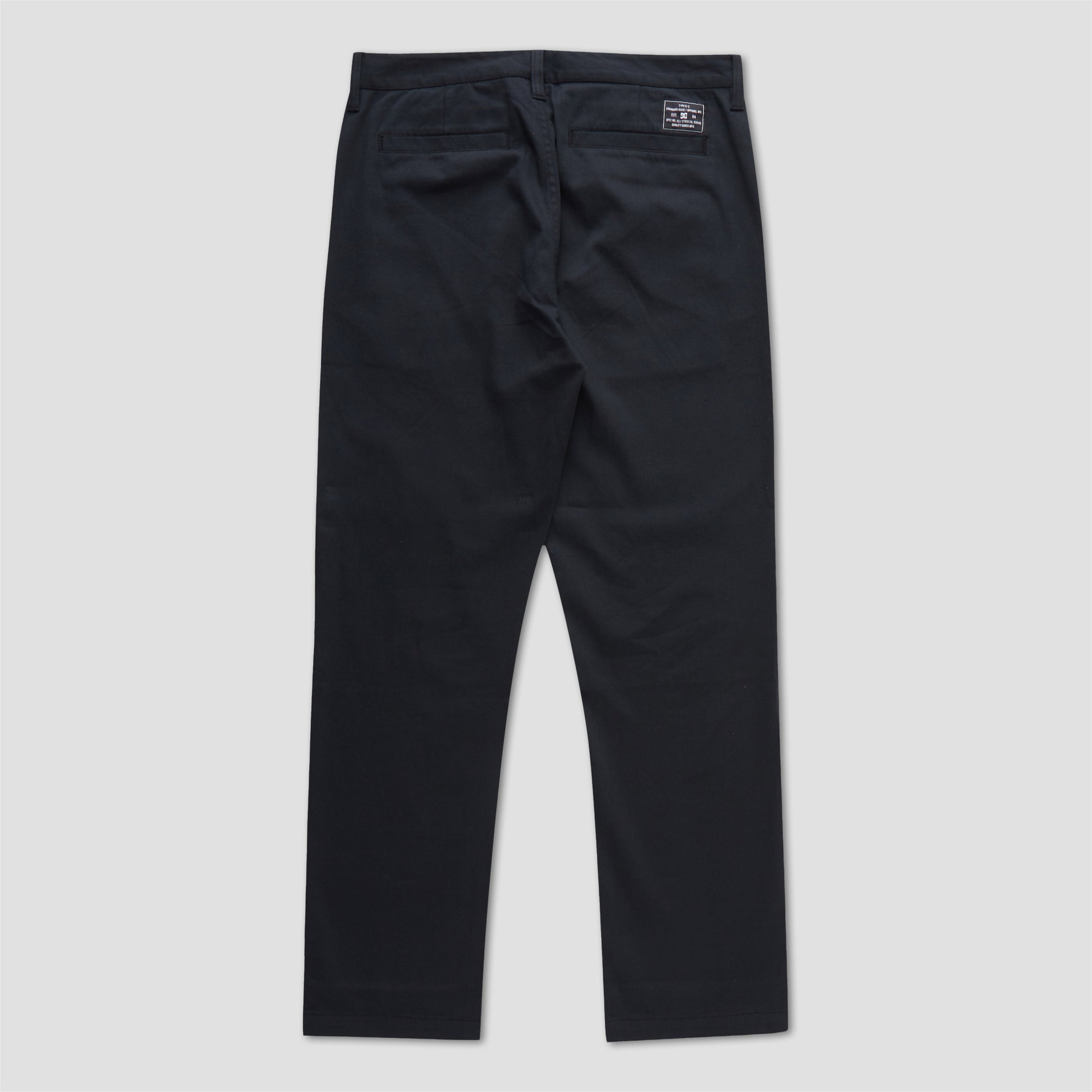 DC Worker Relaxed Chino Pant Black