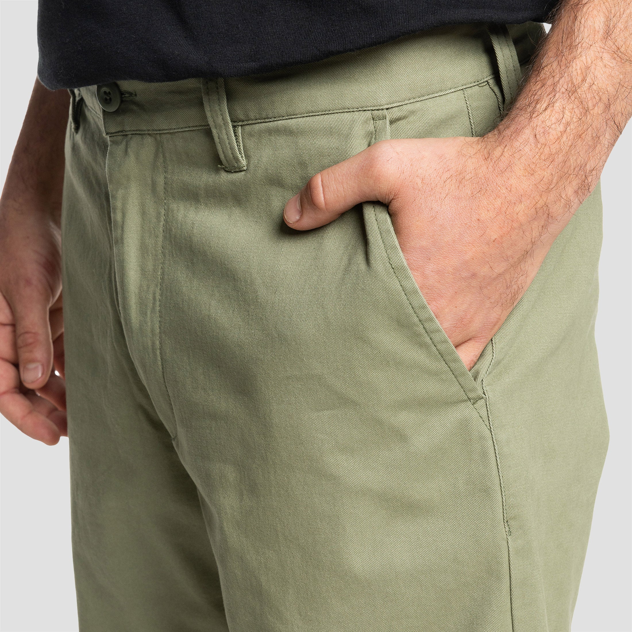 DC Worker Relaxed Chino Pant Deep Lichen Green