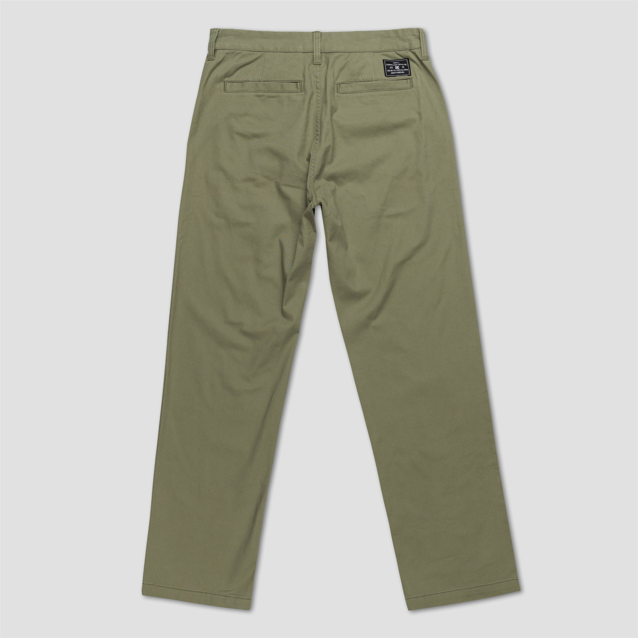 DC Worker Relaxed Chino Pant Deep Lichen Green
