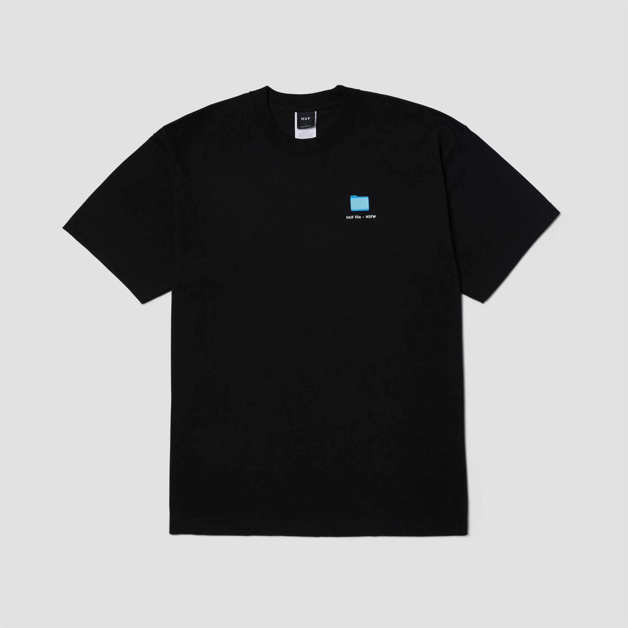 HUF Desktop Shortsleeve T-Shirt Black