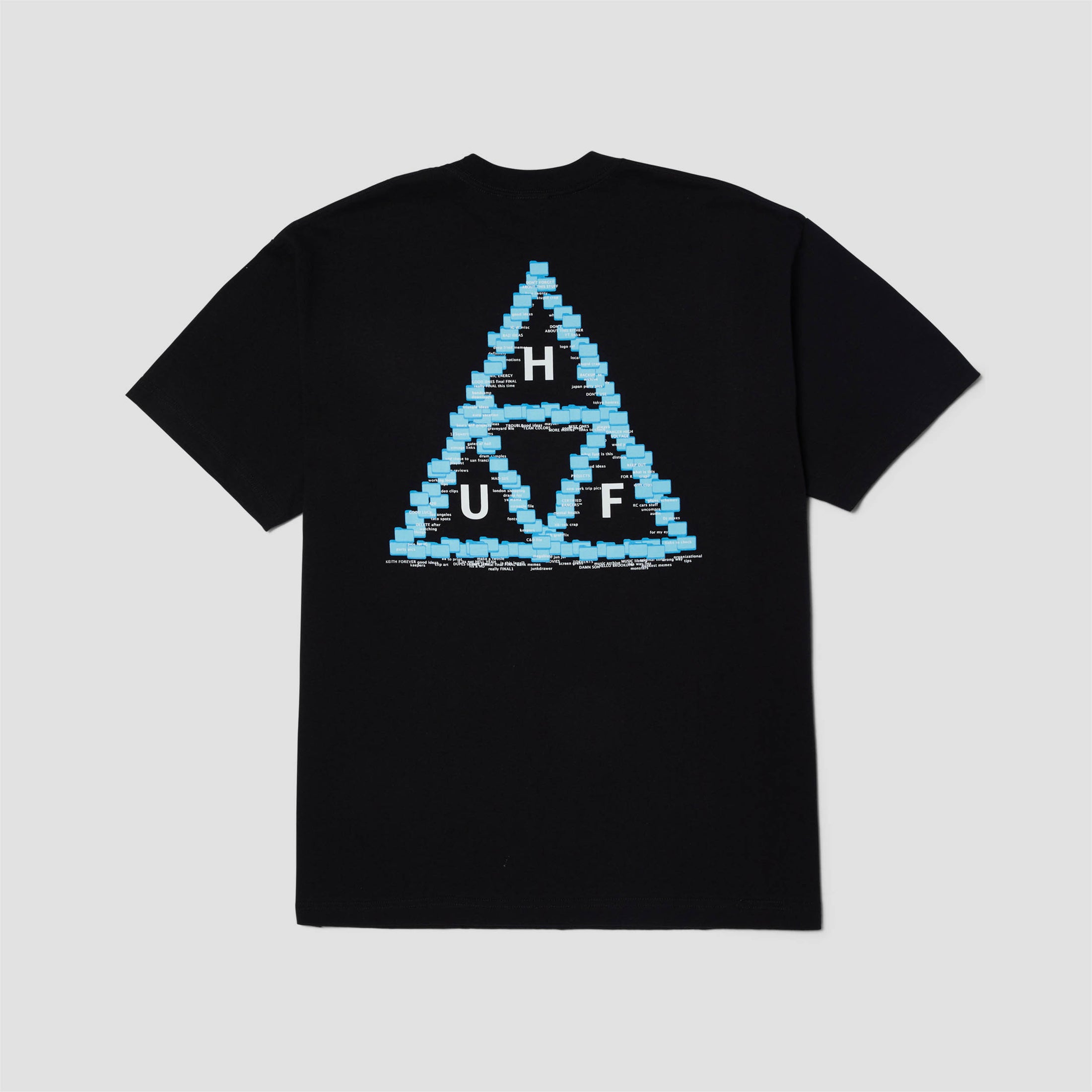 HUF Desktop Shortsleeve T-Shirt Black