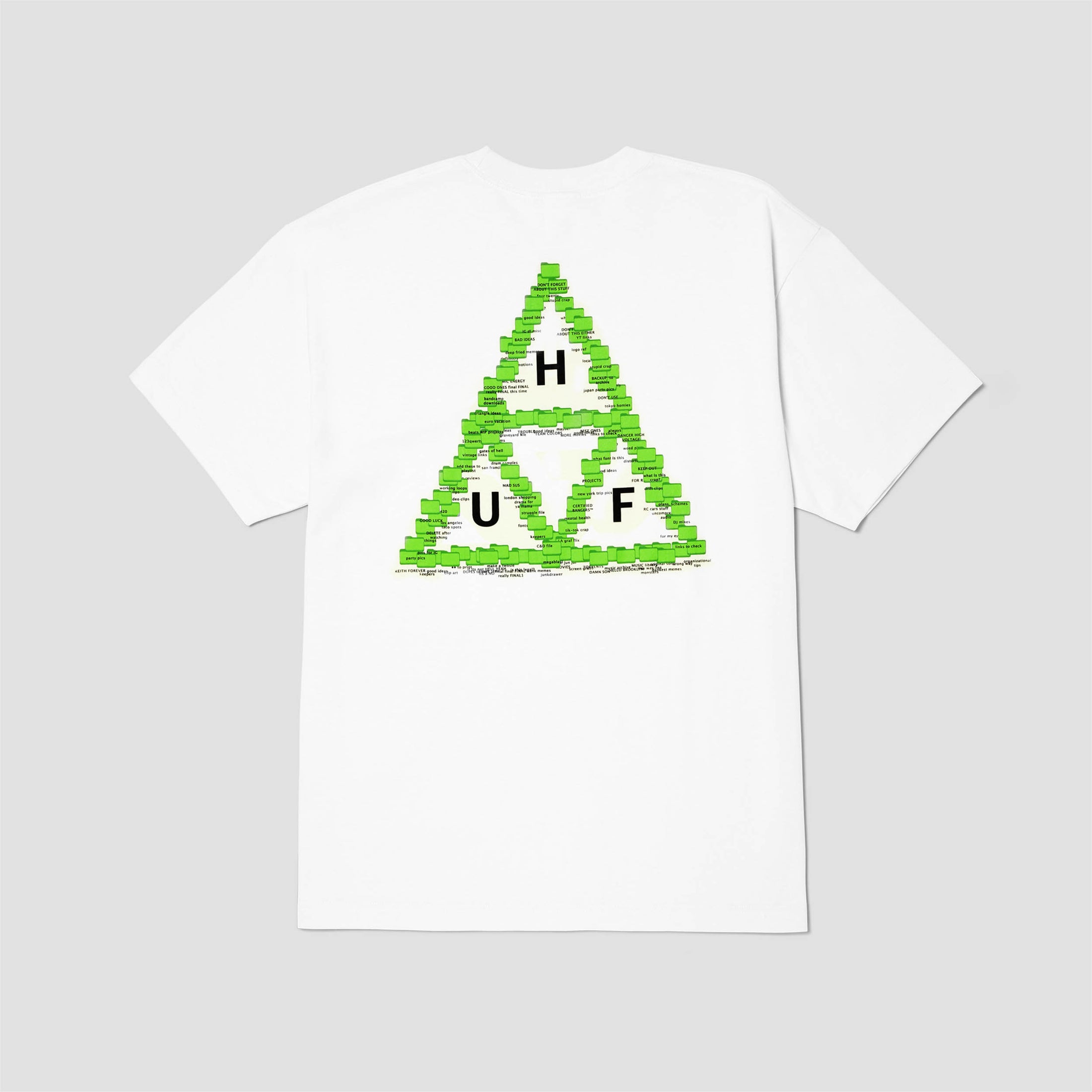 HUF Desktop Shortsleeve T-Shirt White