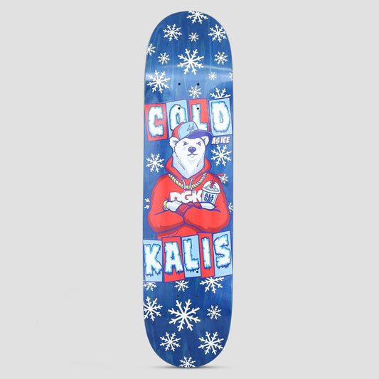 DGK 7.8 Kalis Corner Store Skateboard Deck Blue