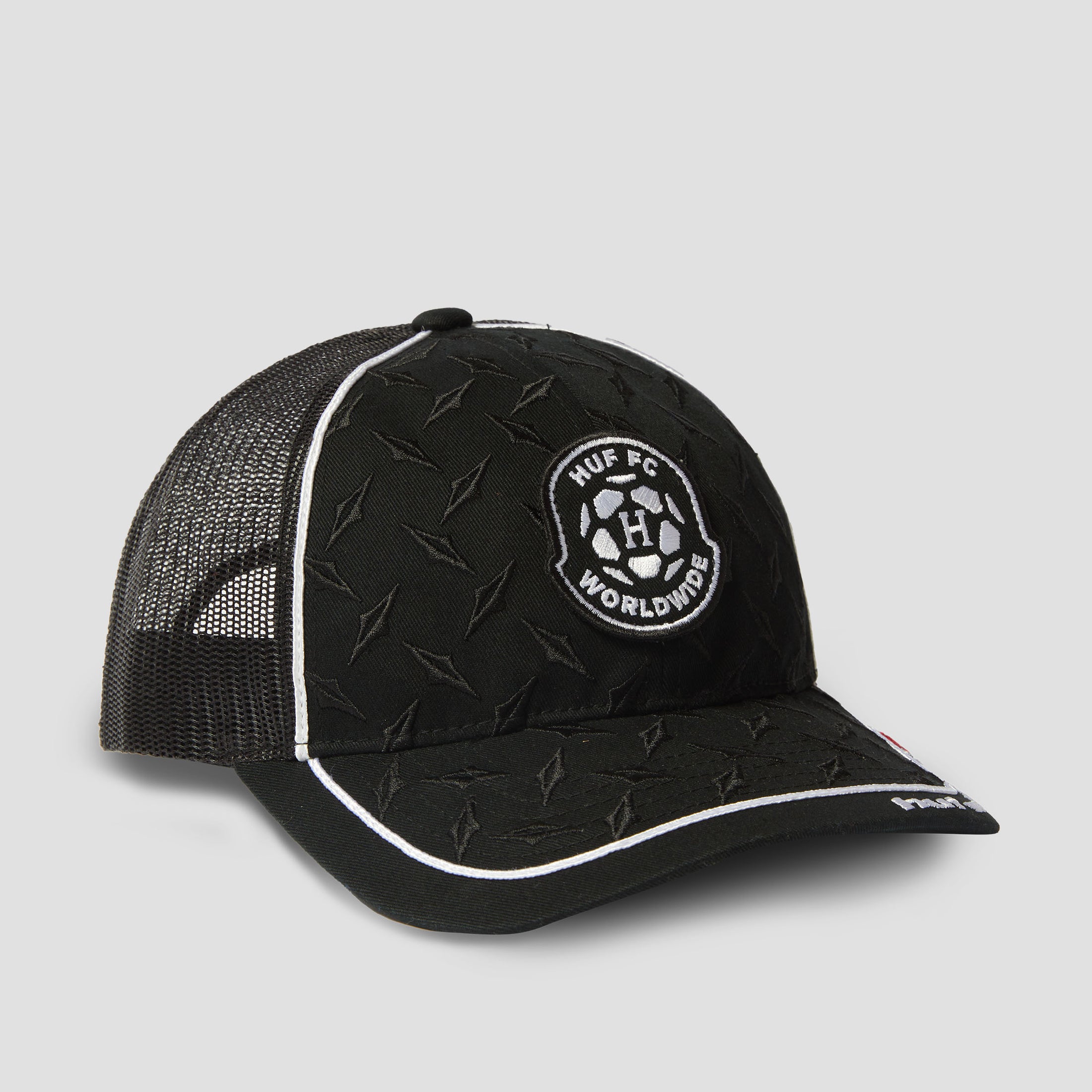 HUF Diamond Plate Trucker Cap Black