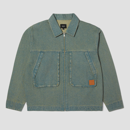 HUF Dresden Denim Work Jacket Indigo Earth