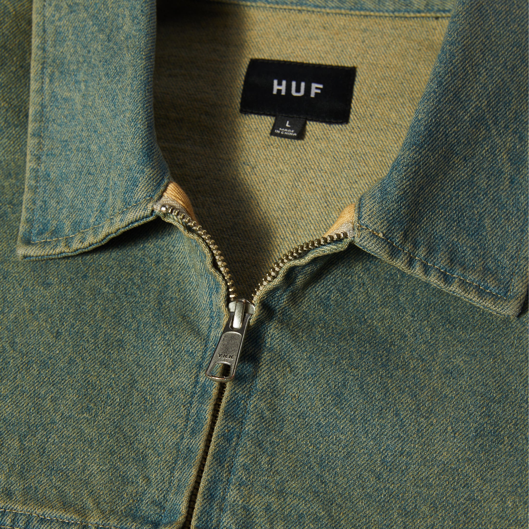 HUF Dresden Denim Work Jacket Indigo Earth